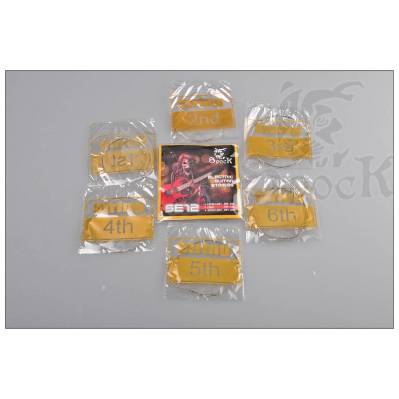 SPOCK SE12 - Struny do gitary elektrycznej 09-42 - 3