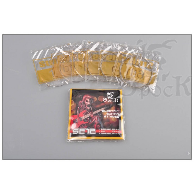 SPOCK SE12 - Struny do gitary elektrycznej 09-42 - 4