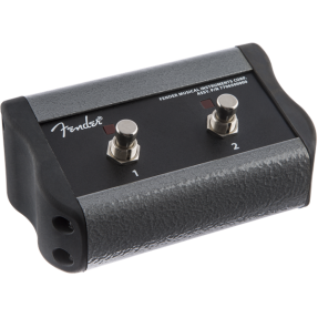 Fender 2-Button Footswitch, Acoustic Pro/SFX, Black - 1