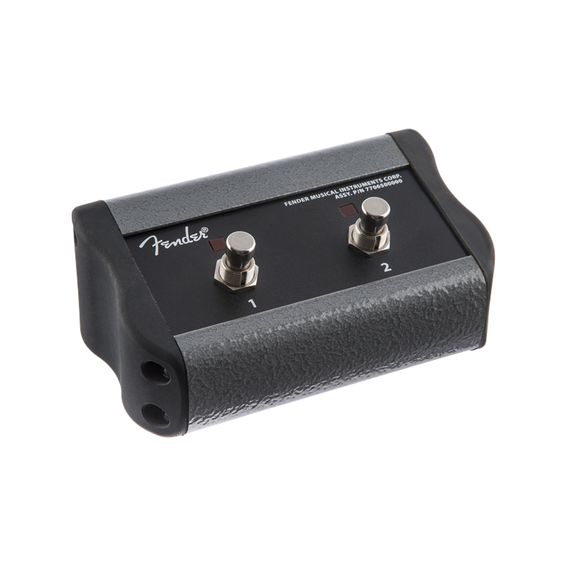 Fender 2-Button Footswitch, Acoustic Pro/SFX, Black - 1