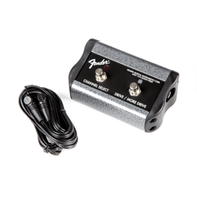 Fender 2-Button 3-Function Footswitch: Channel / Gain / More Gain with 1/4" Jack - 1