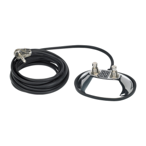 Fender 2-Button Vintage-Style Footswitch: Vibrato / Fat On/Off with 1/4" Jack - 1