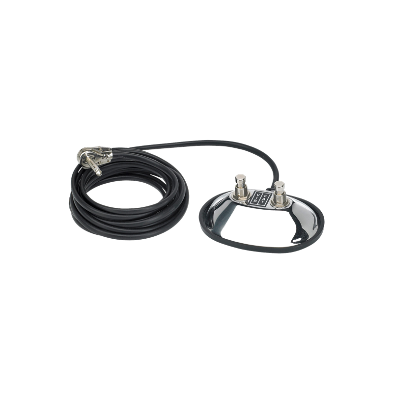 Fender 2-Button Vintage-Style Footswitch: Vibrato / Fat On/Off with 1/4" Jack - 1