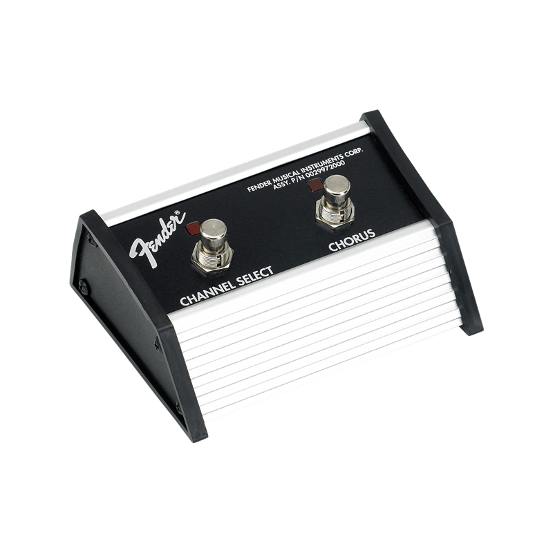 Fender 2-Button Footswitch: Channel / Chorus On/Off with 1/4" Jack - 1