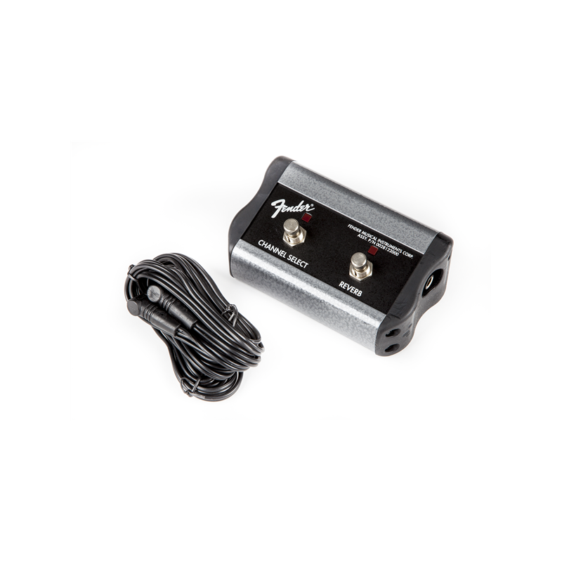Fender 2-Button Footswitch: Channel / Reverb On/Off with 1/4" Jack - 1