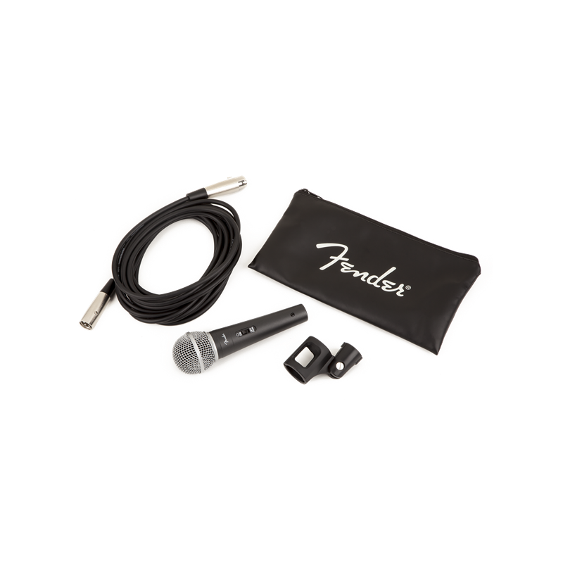 Fender P-52S Microphone Kit, Black - 1