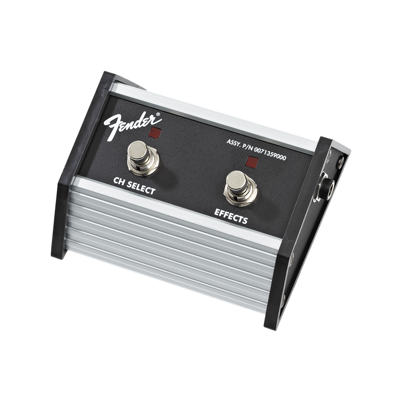 Fender 2-Button Footswitch: Channel Select / Effects On/Off with 1/4" Jack - 1
