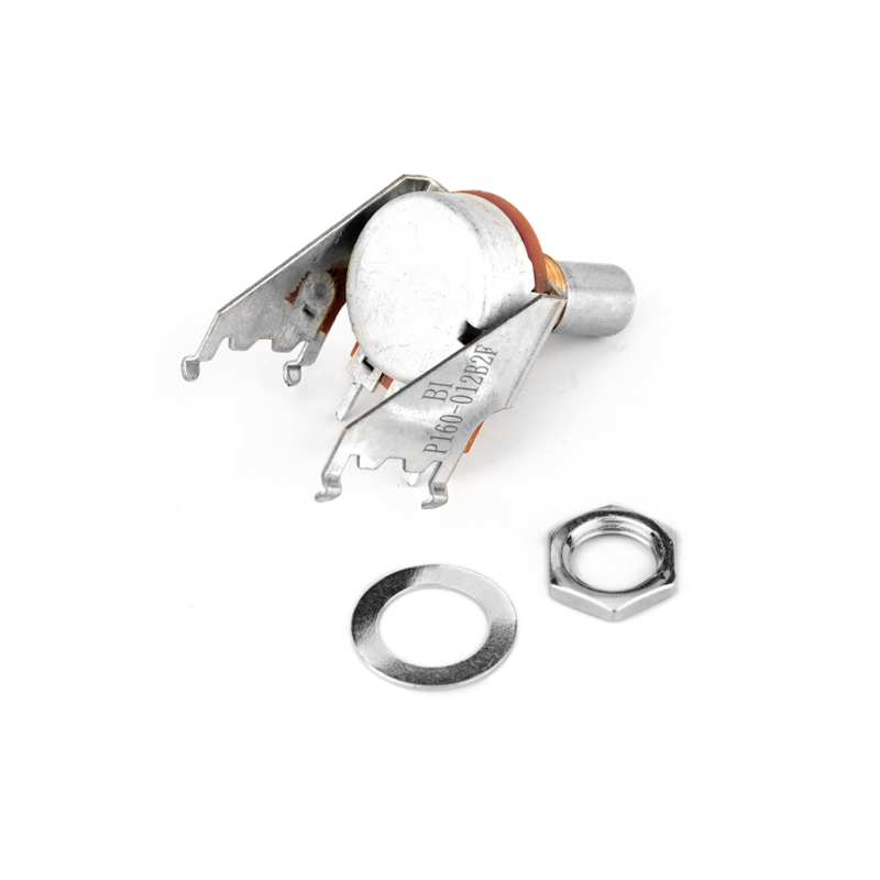 Fender 250K 15A Snap-In Style Solid Shaft Audio Taper Potentiometer - 1