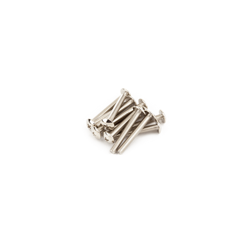 Fender Chassis Mounting Screws, 10-32 X 1-1/2" Philips Head, Nickel (12) - 1