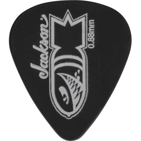 Jackson 51 Bomb Picks, Black, Med/Heavy .88mm - 1