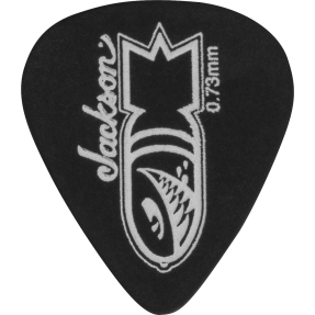Jackson 351 Bomb Picks, Black, Medium .73mm - 1