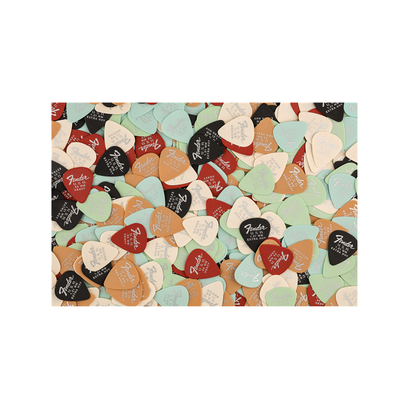 Fender Dura-Tone 351 Shape, .84, Butterscotch Blonde, 12-Pack - 2