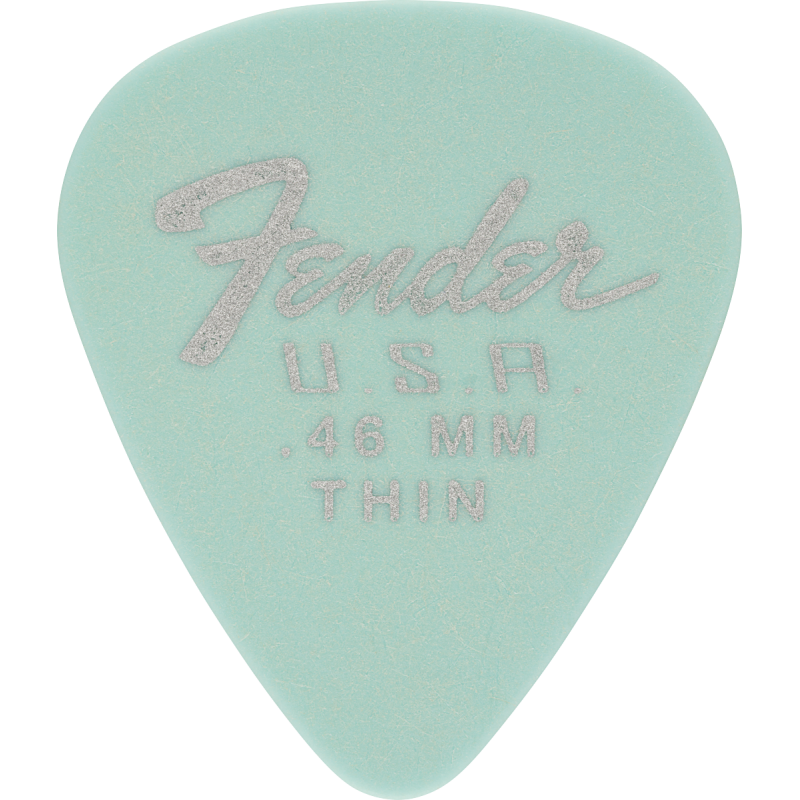 Fender Dura-Tone 351 Shape, .46, Daphne Blue, 12-Pack - 1