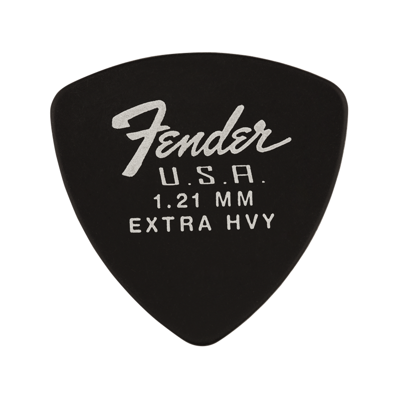 Fender Dura-Tone 346 Shape, 1.21, Black, 12-Pack - 1