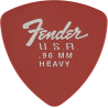 Fender Dura-Tone 346 Shape, .96, Fiesta Red, 12-Pack - 1