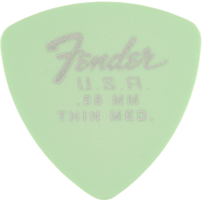 Fender Dura-Tone 346 Shape, .58, Surf Green, 12-Pack - 1
