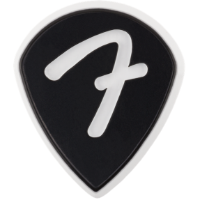 Fender F Grip 551 Picks, Black, (3) - 1