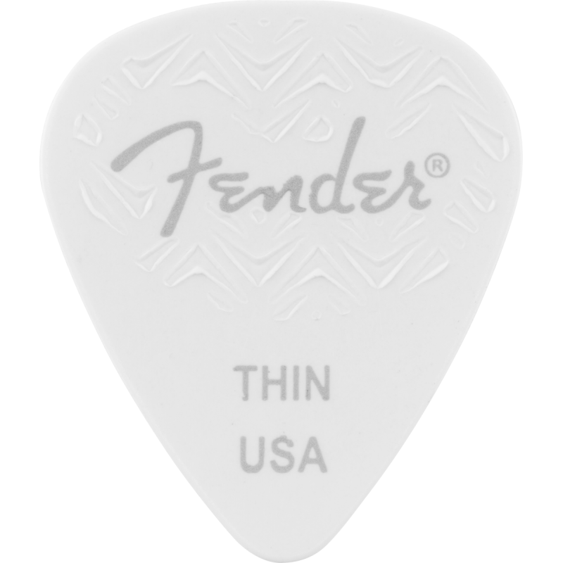 Fender 351 Shape, White, Thin (6) - 1