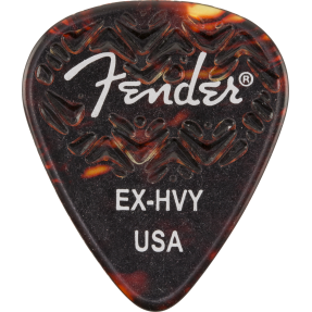 Fender 351 Shape, Tortoise Shell, Extra Heavy (6) - 1