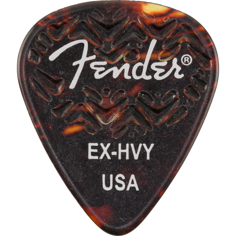 Fender 351 Shape, Tortoise Shell, Extra Heavy (6) - 1