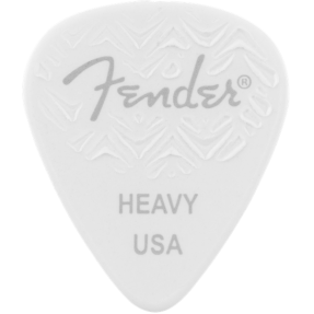 Fender 351 Shape, White, Heavy (6) - 1