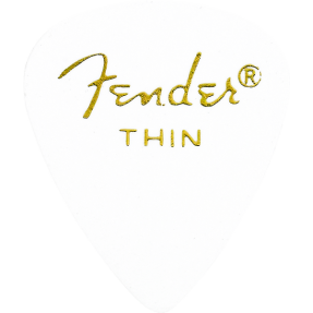 Fender 351 Shape, White, Thin (144) - 1
