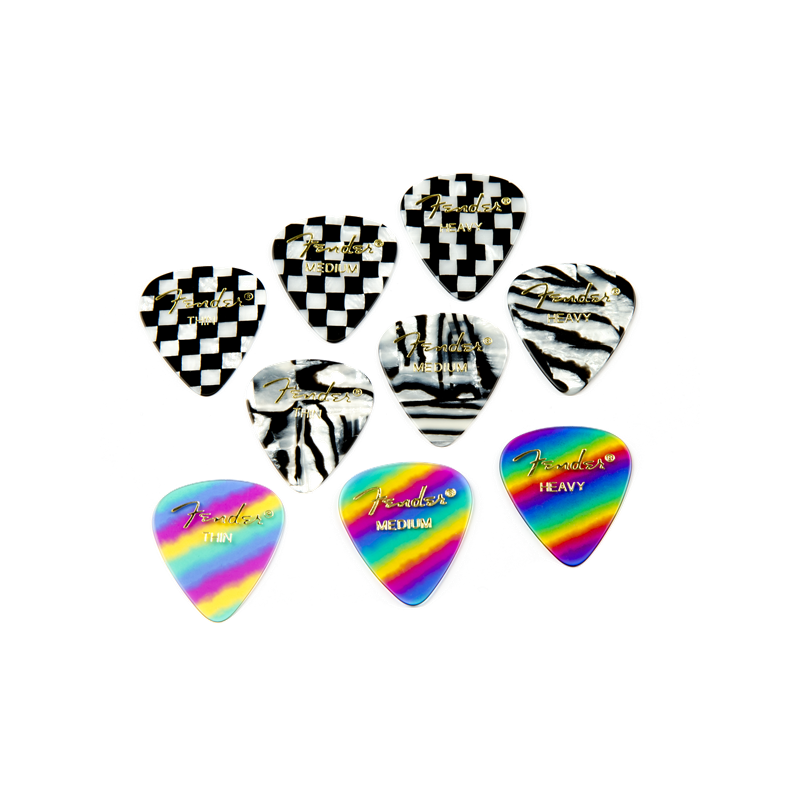 Fender 351 Shape, Rainbow, Heavy (12) - 1