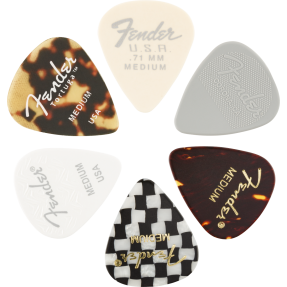 Fender 351 Shape, Material Medley, Medium, (6) - 1