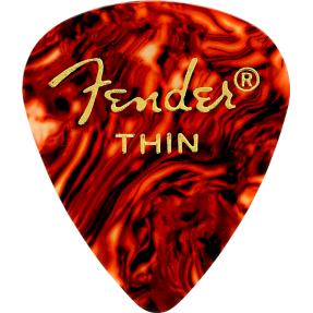 Fender Tortoise Shell, 351 Shape, Thin (12) - 1