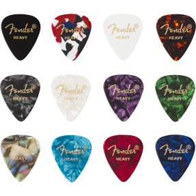 Fender 351 Shape, Celluloid Medley, Heavy (12) - 1