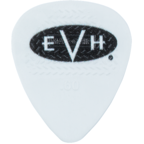 EVH Signature Picks, White/Black, .60 mm, 6 Count - 1