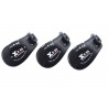 XVive U2 Guitar Wireless System Bundle, 2 x Transmitter + 1 x Receiver - Black - 3