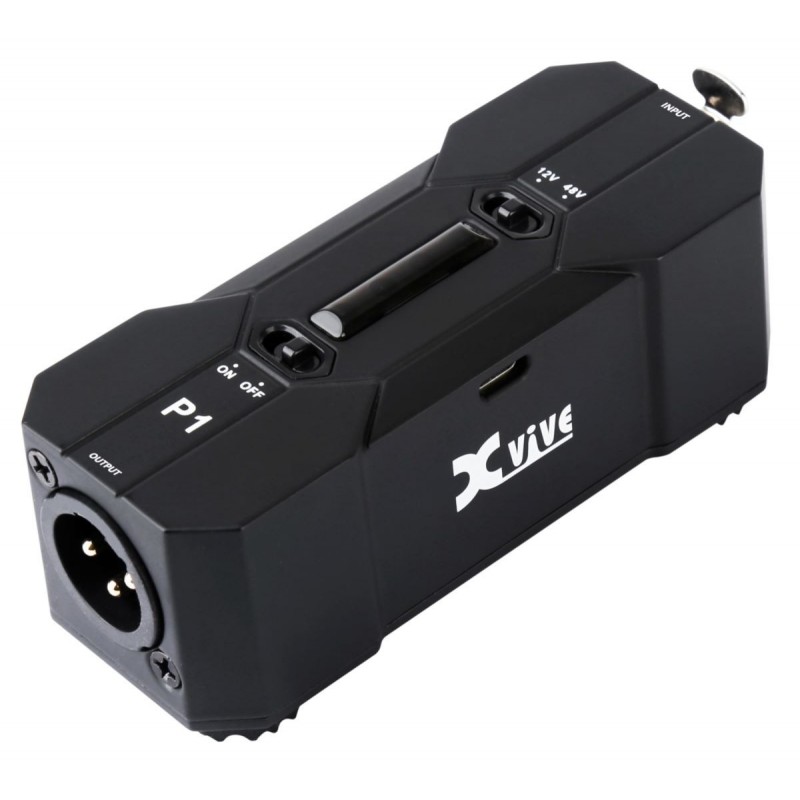 XVive P1 Portable Phantom Power Supply (12V / 48V) - 1