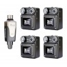 XVive U4 In-Ear Monitor Wireless System - Bundle, 1x Transmitter + 4x Receiver - 4