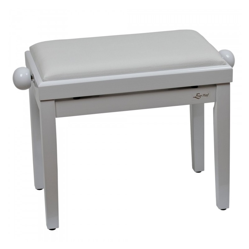 Ever Play PB-9 - Ława do Pianina glossy white
