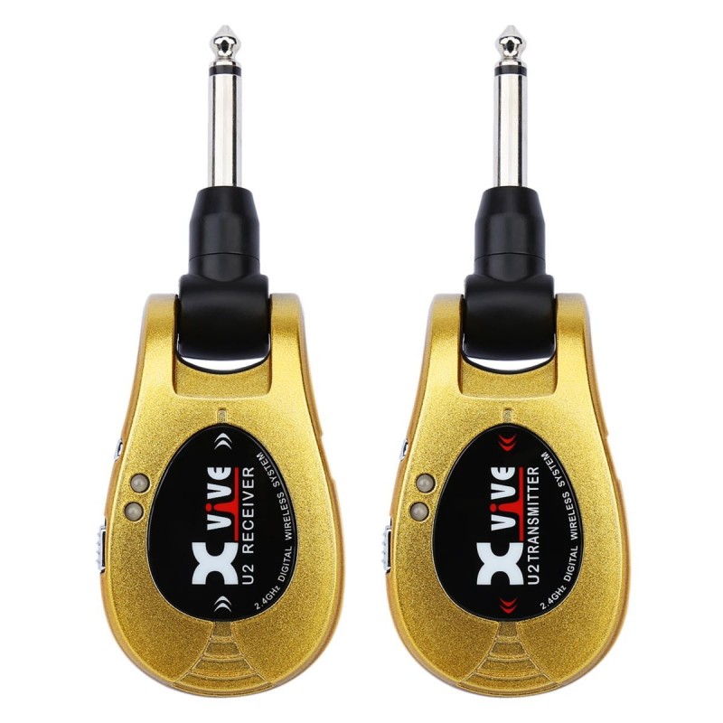 XVive U2 Guitar Wireless System - Gold - 1