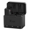 XVive U5C Battery Charger Case with 3x Rechargeable Li-Ion Batteries - 1