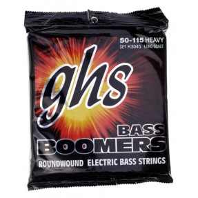 GHS Bass Boomers - H3045 - Bass String Set, 4-String, Heavy, .050-.115 - 1