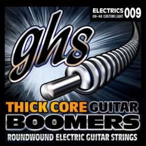 GHS Thick Core  Guitar Boomers - HC-GBCL - Electric Guitar String Set, Custom Light, .009-.048 - 1