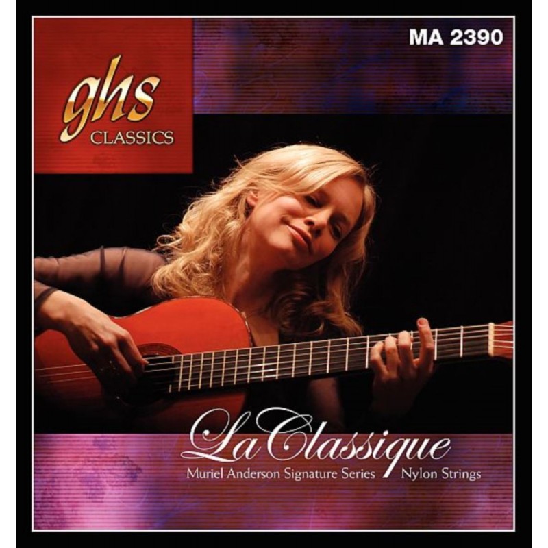 GHS La Classique - Muriel Anderson Signature - Classical Guitar String Set, Tie-On - 1