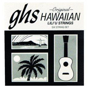 GHS Lili'u Hawaiian - H-L6 -  Ukulele String Set, 6-String - 1