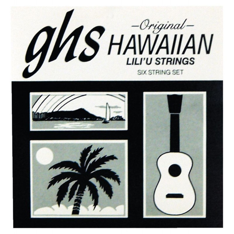 GHS Lili'u Hawaiian - H-L6 -  Ukulele String Set, 6-String - 1