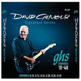 GHS David Gilmour Signature Guitar Boomers - GB-DGF - Electric Guitar String Set, .010-.048, for Fender Scale - 1