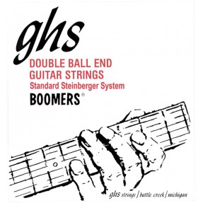 GHS Double Ball End Boomers - DB-GBL - Electric Guitar String Set, Light, .010-.046, Double Ball - 1