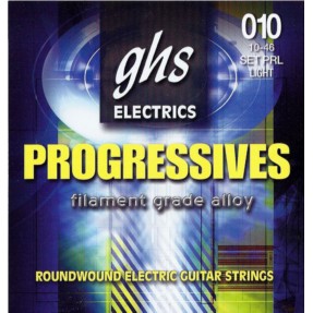GHS Progressives - PRL - Electric Guitar String Set, Light, .010-.046 - 1