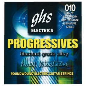 GHS Progressives - PRDM - Electric Guitar String Set, Thin-Thick, .010-.052 - 1