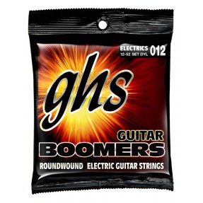 GHS Guitar Boomers Wound 3rd - DYL - Electric Guitar String Set, Light, .012-.052 - 1