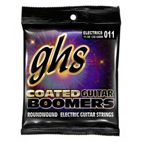 GHS Coated Boomers - CB-GBM - Electric Guitar String Set, Medium, .011-.050 - 1