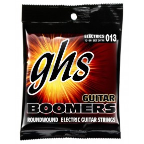 GHS Guitar Boomers Wound 3rd - DYM - Electric Guitar String Set, Medium, .013-.056 - 1