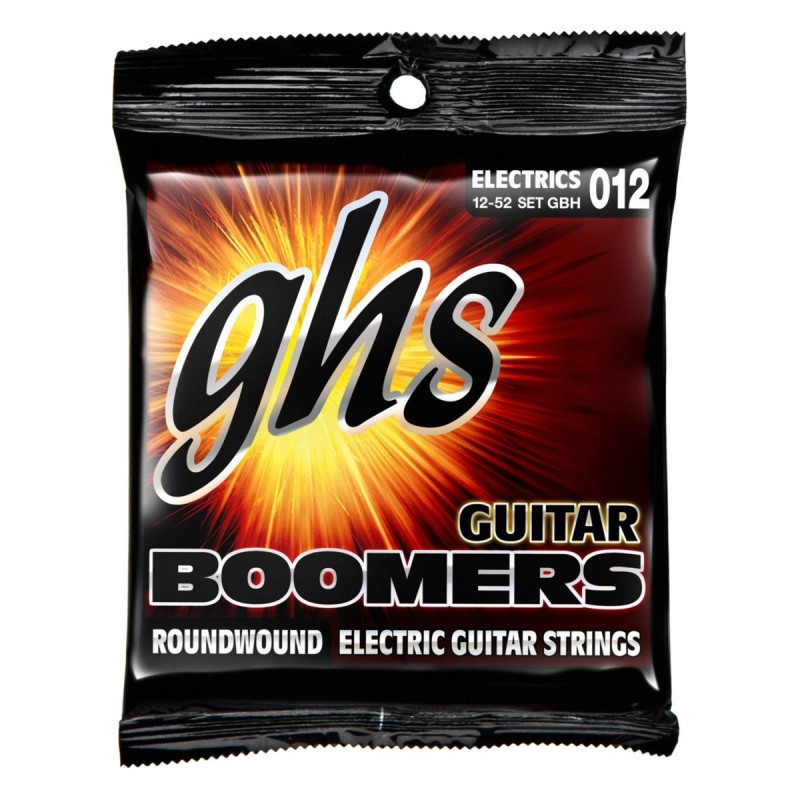 GHS Guitar Boomers - GBH - Electric Guitar String Set, Heavy, .012-.052 - 1